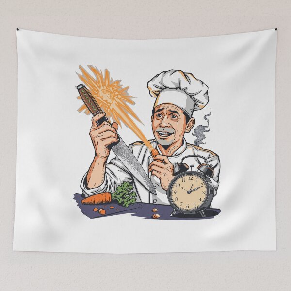 Item preview, The Siren’s Call – Chef Falls in Love With Knives designed and sold by w66aboo.
