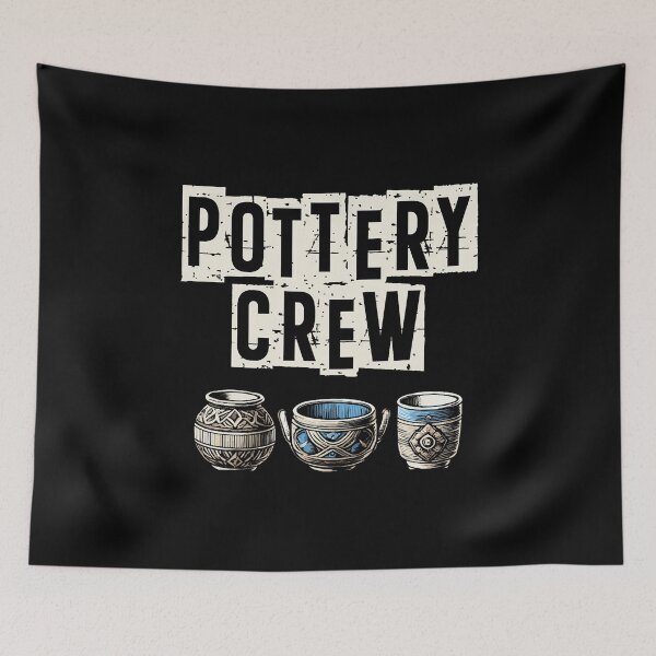 Item preview, Pottery Crew Pot Ceramics Clay Potter Kiln Pot Making designed and sold by AngelaSandra.
