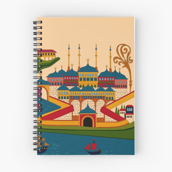 Item preview, Berat Mosque Wall Painting – Ottoman Motifs designed and sold by INTRIGUEprints.
