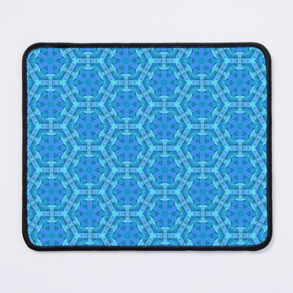 Item preview, You are My Icy Blue Whirlwind Collection || Blue Abstract Geomeric Shape Pattern designed and sold by RoyalStarsPatts.