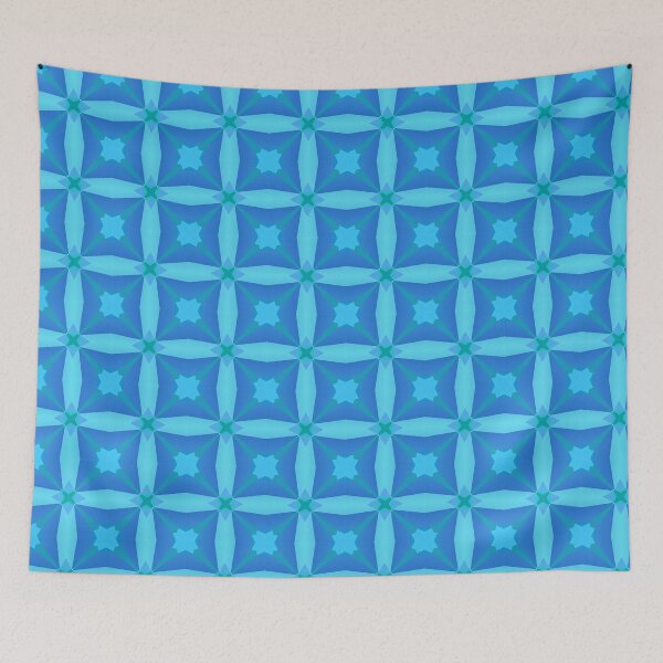 Item preview, You are My Icy Blue Whirlwind Collection 2 ||  Blue Abstract Geomeric Shape Pattern designed and sold by RoyalStarsPatts.