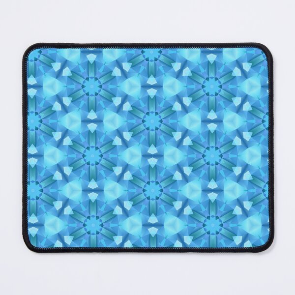 Item preview, You are My Icy Blue Whirlwind Collection 3 ||  Blue Abstract Geomeric Shape Pattern designed and sold by RoyalStarsPatts.
