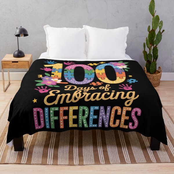 Item preview, Happy 100 Days Of School Autism Sped Teacher designed and sold by cosmicncozyS.