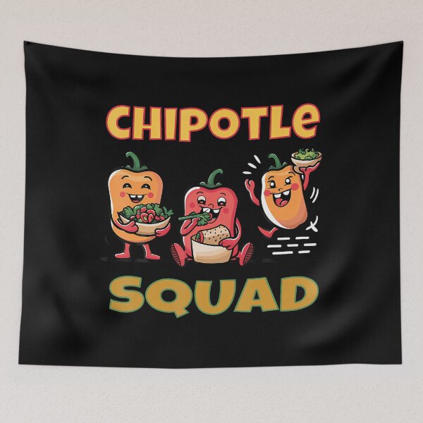 Item preview, Chipotle Squad Chipotle Vegetable Chipotle designed and sold by VivanLaurel.