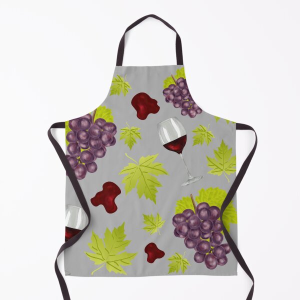 Item preview, Wine Pattern – Grapes & Glasses designed and sold by Digital Muse Store.