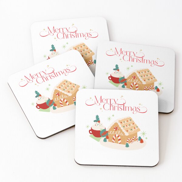 Item preview, Gingerbread House Merry Christmas Coffee Cocoa designed and sold by PrimaBrandLTD.
