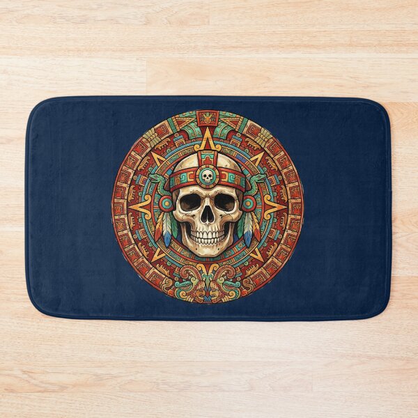 Item preview, Copy of Watercolor Aztec Skull Calendar designed and sold by SAUHER.