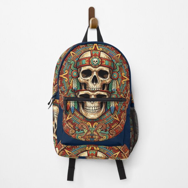 Item preview, Copy of Watercolor Aztec Skull Calendar designed and sold by SAUHER.