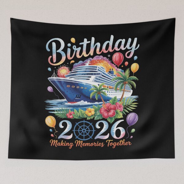 Item preview, Birthday Cruise 2026 Making Memories Together designed and sold by Elenasriveras.