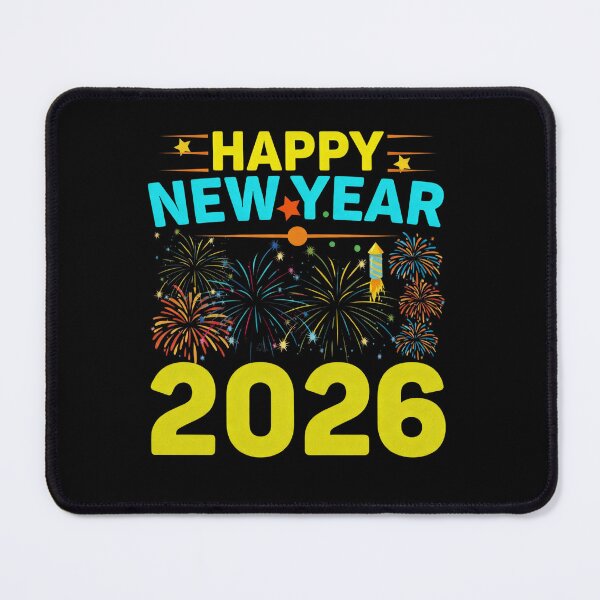 Item preview, Happy New Year 2026 – Festive Celebration Collection designed and sold by MAZDZINE.