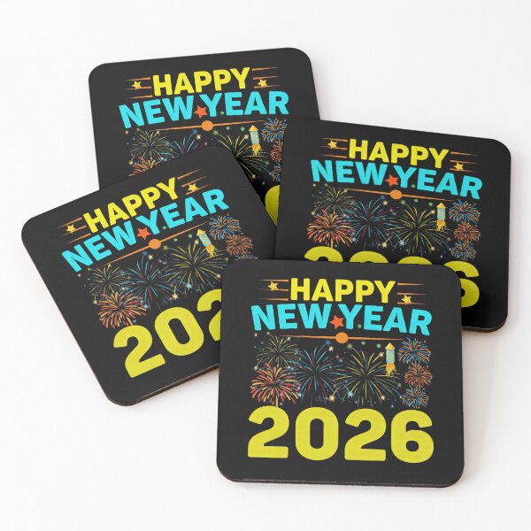 Item preview, Happy New Year 2026 – Festive Celebration Collection designed and sold by MAZDZINE.