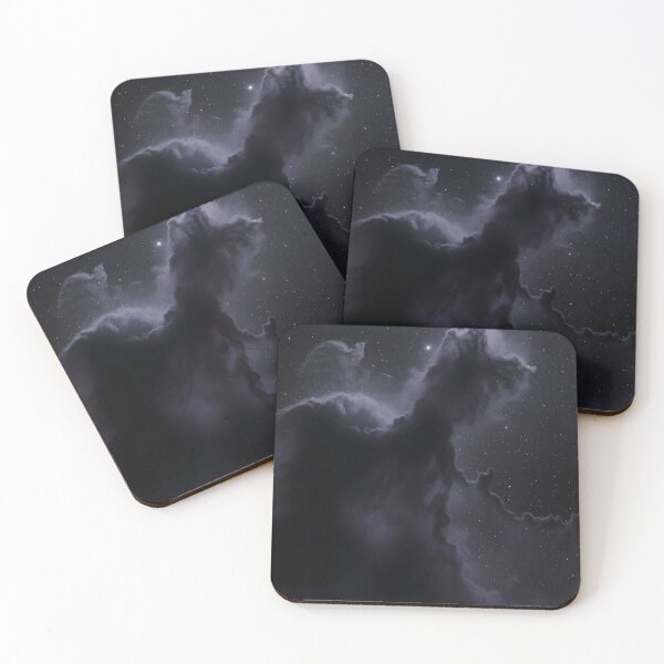 Item preview, Dark Nebula Veil – Mystical Cosmic Shadow Art designed and sold by deny36.