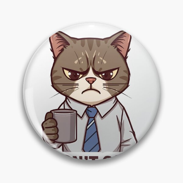 Item preview, Per My Last Email I Don't Care - Funny Grumpy Office Cat designed and sold by The Grumpy Pet Club.