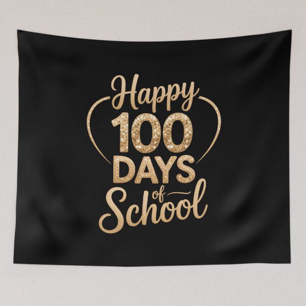 Item preview, Happy 100 Days of School Teacher  designed and sold by cosmicncozyS.