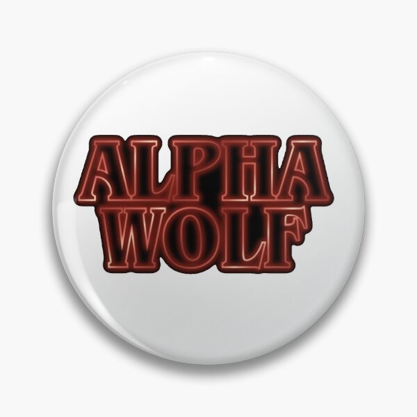 Item preview, Alpha Wolf - Band Sticker (Stranger Things) designed and sold by Kev Prescott.