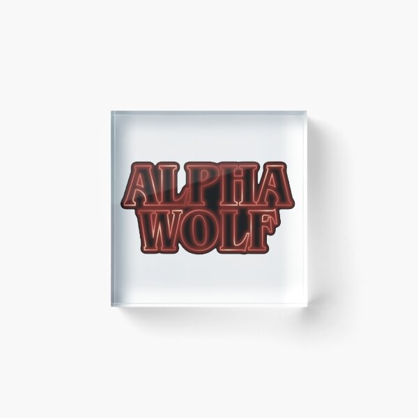 Item preview, Alpha Wolf - Band Sticker (Stranger Things) designed and sold by Kev Prescott.