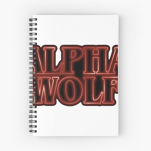 Item preview, Alpha Wolf - Band Sticker (Stranger Things) designed and sold by Kev Prescott.
