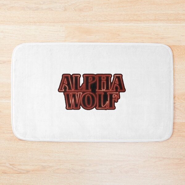 Item preview, Alpha Wolf - Band Sticker (Stranger Things) designed and sold by Kev Prescott.