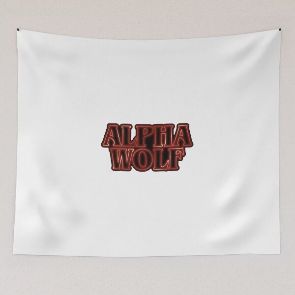 Item preview, Alpha Wolf - Band Sticker (Stranger Things) designed and sold by Kev Prescott.