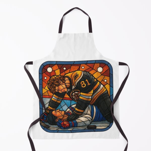 Item preview, Heated Rivalry Stained Glass Art – Intense Showdown Illustration designed and sold by Gurjeetpixelart.