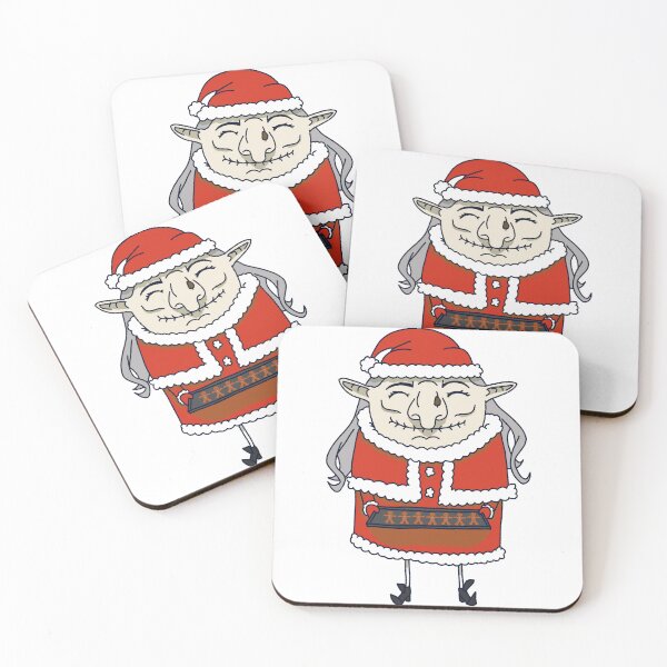 Item preview, Anime Christmas Elf Grandma with Gingerbread designed and sold by VikstraG.