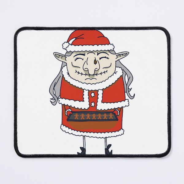 Item preview, Anime Christmas Elf Grandma with Gingerbread designed and sold by VikstraG.