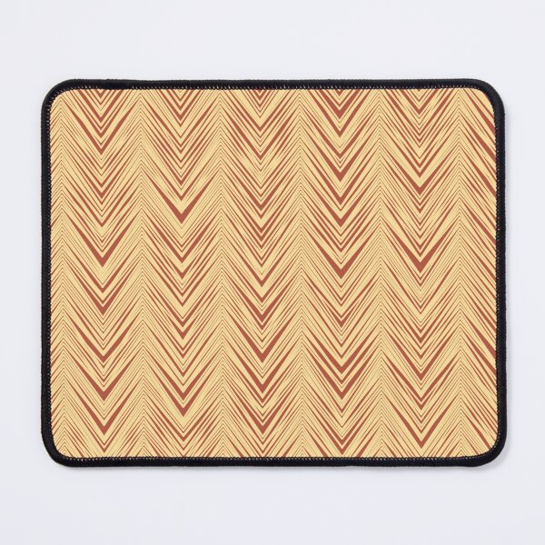 Item preview, Yellow Brown Chevron Herringbone Tile  Abstrac Geometric Pattern designed and sold by RoyalStarsPatts.