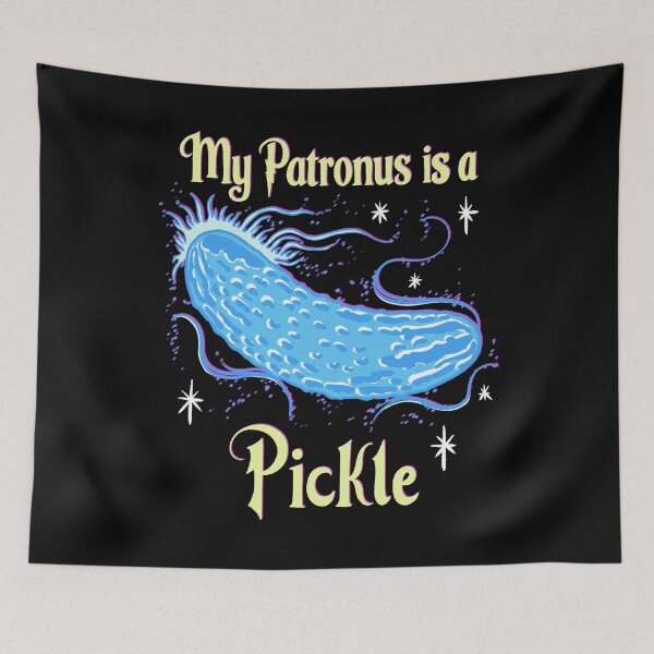 Item preview, My Patronus is a Pickle designed and sold by IHateDumplings.