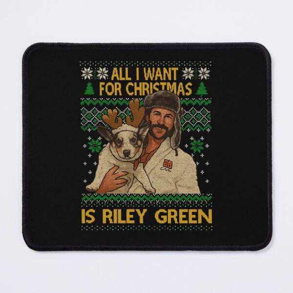 Item preview, All I Want For Christmas is Riley Green, Riley Green Christmas, Funny Holiday Crewneck, Gift For Women and Man designed and sold by henryjunmille.