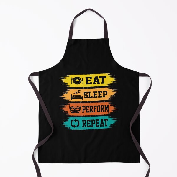 Item preview, Eat Sleep Perform Repeat Actors designed and sold by AngelaSandra.