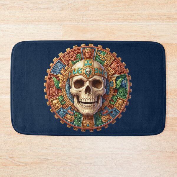Item preview, Reliev Aztec Scull Calendar designed and sold by SAUHER.