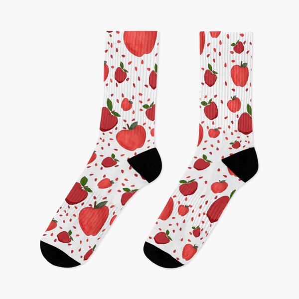 Item preview, Cute Water Apples -Orchard Apple Food Fruit Pattern designed and sold by RoyalStarsPatts.