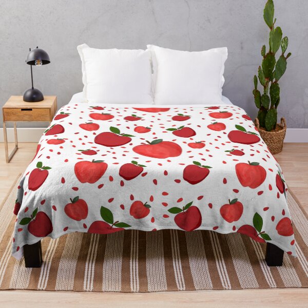 Item preview, Cute Water Apples -Orchard Apple Food Fruit Pattern designed and sold by RoyalStarsPatts.