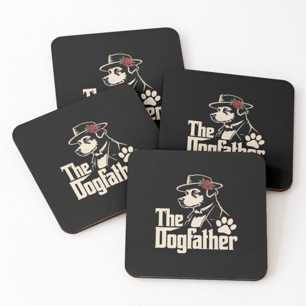 Item preview, The Dogfather Cavalier king charles spaniel Dog Dad  designed and sold by AquaKiev.
