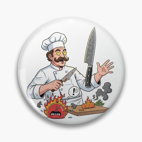Item preview,  Knife Lover Chef – Easily Distracted by Knives designed and sold by w66aboo.