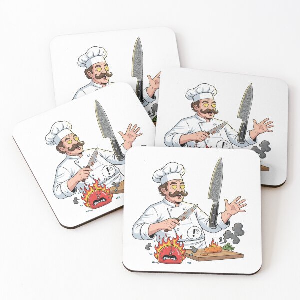 Item preview,  Knife Lover Chef – Easily Distracted by Knives designed and sold by w66aboo.