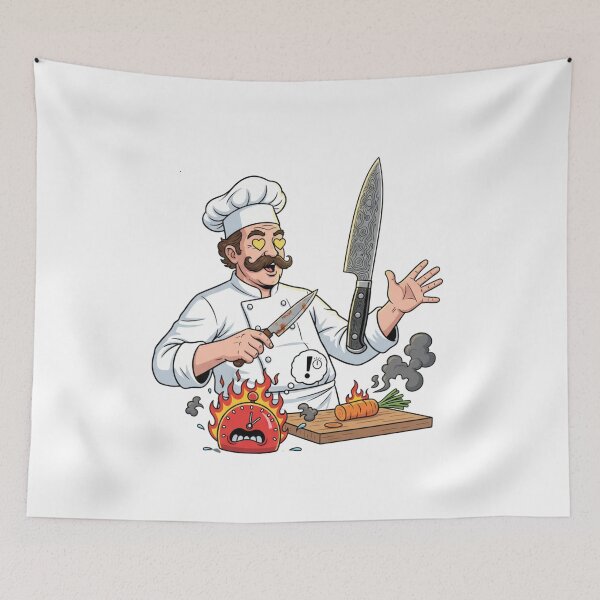Item preview,  Knife Lover Chef – Easily Distracted by Knives designed and sold by w66aboo.