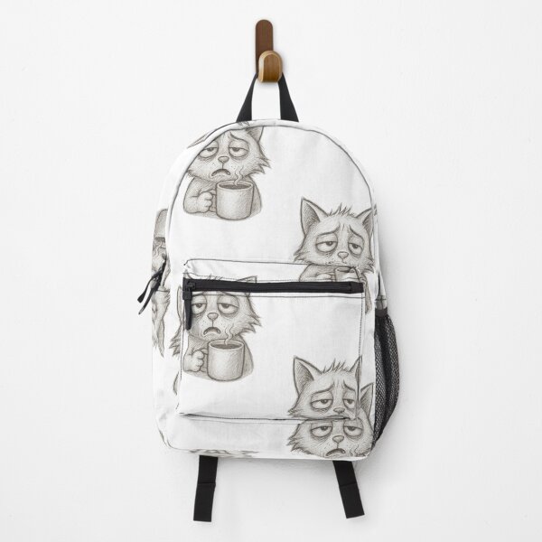 Item preview, Coffee Drinking Cat designed and sold by DomGDesign.