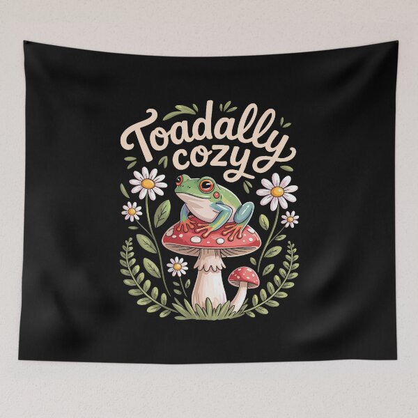 Item preview, Pun Funny Red Eyed Tree Frog Rainforest Cottagecore designed and sold by AngelaSandra.