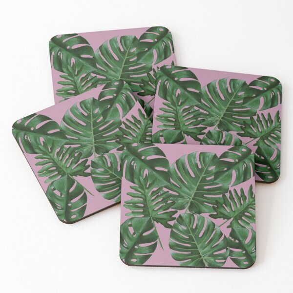 Item preview, Monstera Tropical Leaves – Botanical Green Pattern designed and sold by Digital Muse Store.