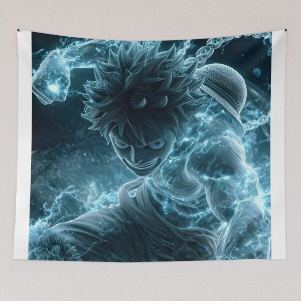 Item preview, Straw hat-Anime Fighter – Blue Energy Power Surge Artwork designed and sold by Dyan4.