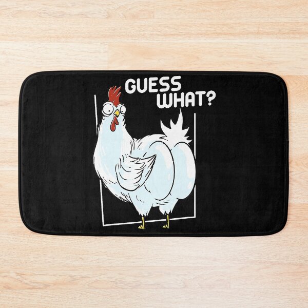 Item preview, Guess What Chicken Butt Funny Chickens designed and sold by AngelaSandra.