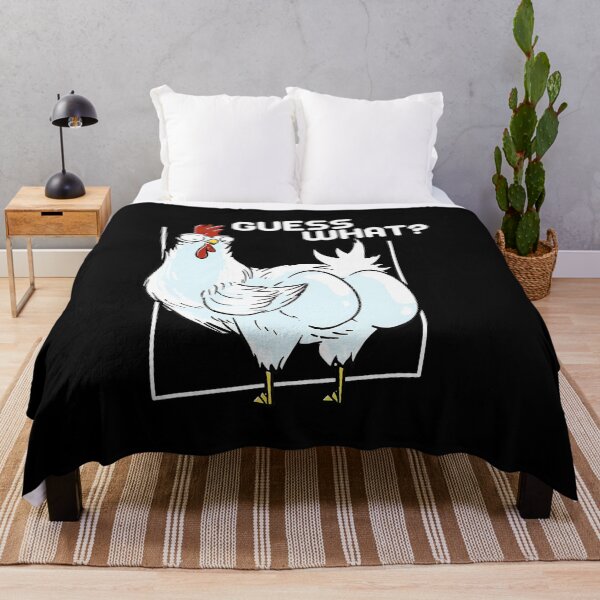 Item preview, Guess What Chicken Butt Funny Chickens designed and sold by AngelaSandra.
