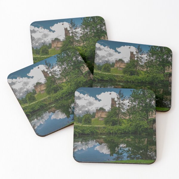 Item preview, Prudhoe Castle Reflected in Serene Waters designed and sold by axp7884.