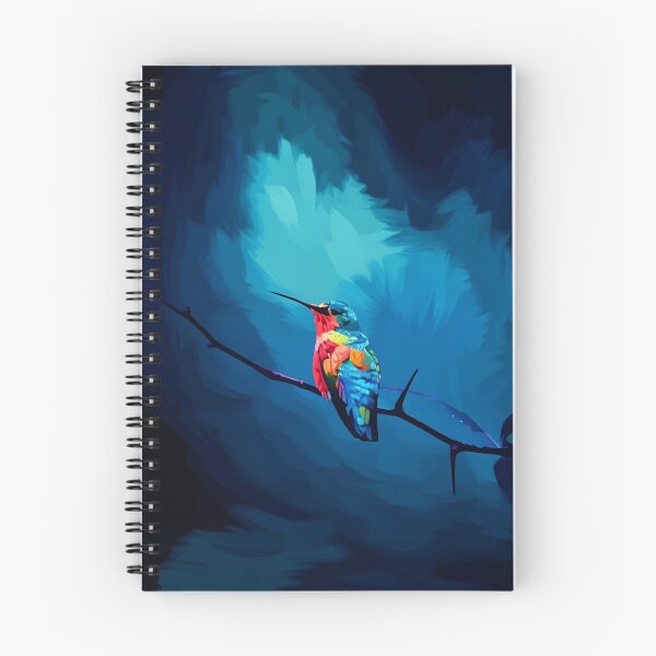 Item preview, Night Time Hummingbird designed and sold by tomorrowsart.