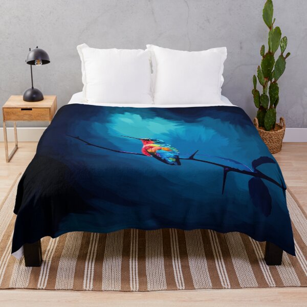Item preview, Night Time Hummingbird designed and sold by tomorrowsart.