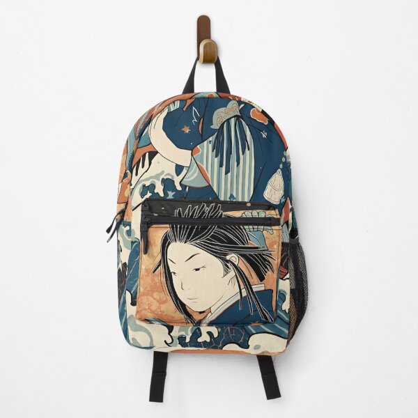 Item preview, Modern Kimono Art – Cosmic Ukiyo-e Waves designed and sold by Akatuki.