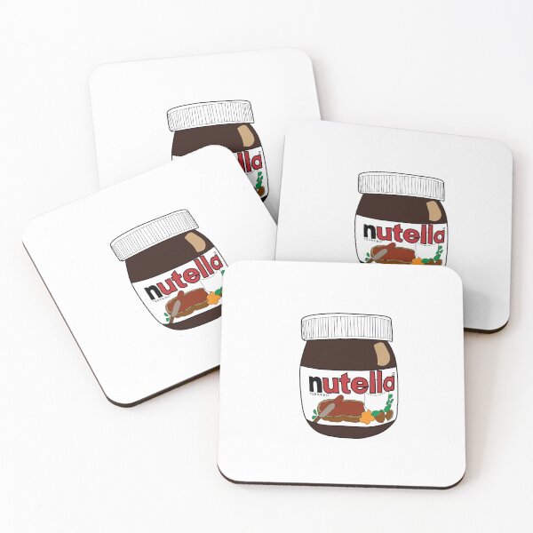 Item preview, Cute Hazelnut Spread Jar Illustration designed and sold by Digital Muse Store.