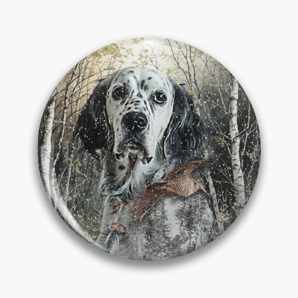 Artikelvorschau, Englischer Setter & Waldschnepfenjagd entworfen und verkauft von TammyHunterArt.