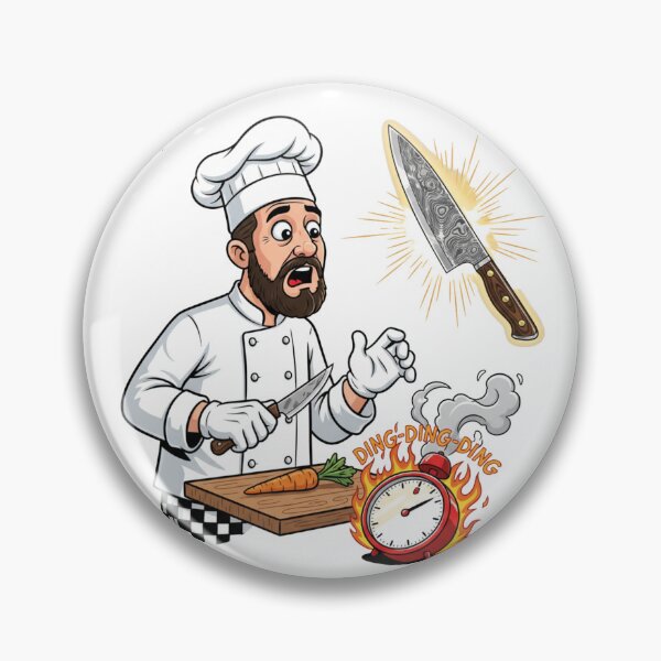 Item preview, Chef in Love With Knives designed and sold by w66aboo.